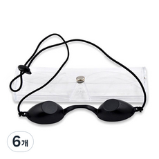 ETN 와이드 LED 눈가리개 블랙, 1개입, 6개