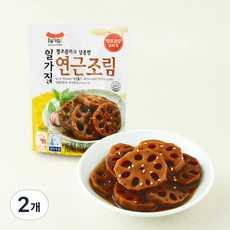 일가집 연근조림, 500g, 2개