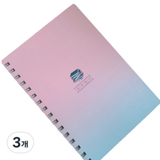 공부일기 명문대생들이 만든 스터디 플래너 2개월용, 핑크 셔벗, 3개