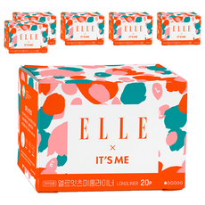 잇츠미 엘르 생리대, 롱, 20개입, 6개