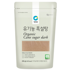 청정원 유기농 흑설탕, 454g, 1개