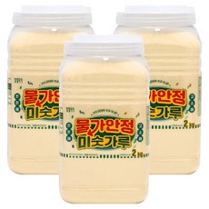태광선식 물가안정 미숫가루, 2kg, 3개
