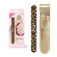 매직네일 글라스 네일 샤이너, A01 레오파드베이지, 1개