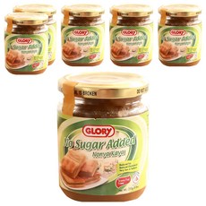 글로리 싱가포르 카야 잼 노슈가, 250g, 6개