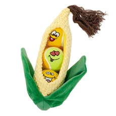 all for paws 多元球系列 玉米球寶 狗玩具, 1個, 33 x 13 x 8cm