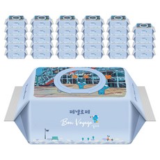 페넬로페 본보야지 퐁피두 아기물티슈 캡형, 75g, 70매, 40개
