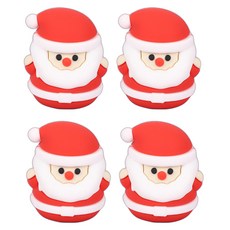 Black Tree 聖誕便攜式削鉛筆機, 4個, 聖誕老人