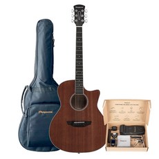 Orangewood 民謠吉他 + 11件組配件, 1個, REY M, 原木色