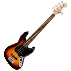 스콰이어 베이스기타 Affinity Jazz Bass V Laurel, 3 color sunburst, 037-8651-500, 1개