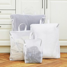 comet 家用加厚3D立體洗衣袋4件組, 1個, 白色