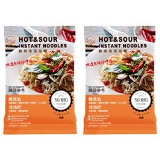 承昌食品 Sulu Sulu 素滷 酸辣湯蒸泡麵 純素 105g, 2包