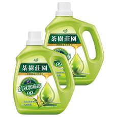 farcent 花仙子 茶樹莊園 茶樹天然濃縮洗衣精 天然抗菌, 2kg, 2瓶