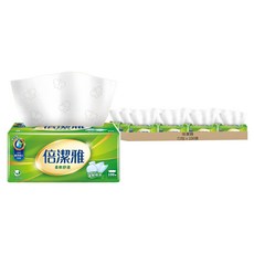 倍潔雅抽取式衛生紙 細柔蝶紋技術 柔軟舒適更吸水 網路專用無油墨透明外袋環保減碳 新升級6項純淨安心保證, 100張, 72包