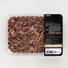 해자람 제주흑돼지 양념불고기, 1kg, 1개