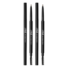 Jmu 纖細眉筆, No.4 Gray Brown, 2支