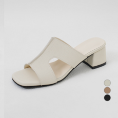 ChakanShoes 女款鏤空設計穆勒鞋 MLLTS2g118, 象牙白, 235mm