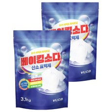 vuca 完美亮白小蘇打氧漂劑, 2個, 3.1kg