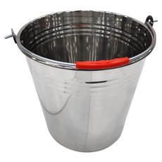 Argus 雅緻 不銹鋼水桶 30cm, 銀色, 1個