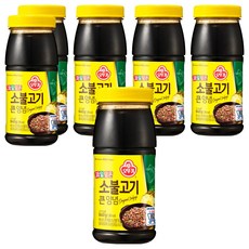 OTTOGI 不倒翁 大容量烤牛肉調味醬, 840g, 6罐