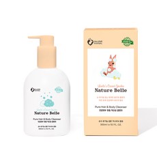 네이처벨르 순수자연유래 헤어 바디 클렌저, 300ml, 1개