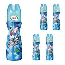 叮寧 涼感小黑蚊防蚊液，360度倒噴, 90ml, 5瓶