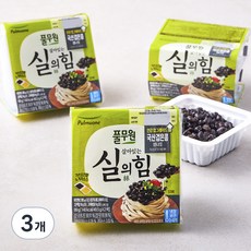 풀무원 살아있는 실의힘 검은콩 생나또, 49.5g, 8개입, 3개