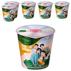 CJ bibigo 起司辣炒年糕即食杯, 6入, 108g