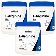 뉴트리코스트 L 아르기닌, 300g, 3개