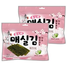 良澔 韓式海苔 梅子口味, 30g, 2包