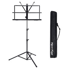 MIGHTY KING 折疊式樂譜架 MUS1, 黑色