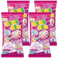 크라시에 네루네루네루네 그레이프 캔디, 23.5g, 4개