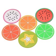 400013 水果杯墊組(6入), 1入