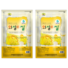 안계합동 2025년산 햅쌀 의성진쌀 영호진미, 상등급, 5kg, 2개