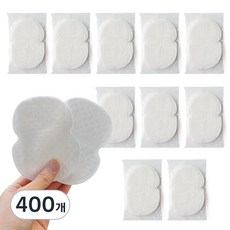 노바리움 겨터파크 방지 겨땀패드 화이트 11 x 9.5 cm, 400개