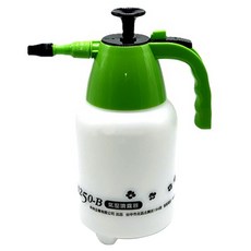 梅花牌氣壓噴霧器1250ml 園藝清潔多用途 省力好操作, 綠色 + 白色, 1個
