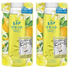 Lenor 蘭諾 日本原裝進口 衣物柔軟劑補充包 橙橘+馬鞭草, 480ml, 2包