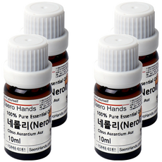 새로핸즈 네롤리 에센셜오일, 10ml, 4개