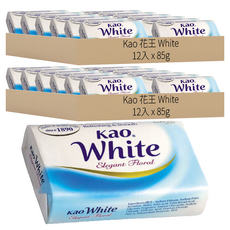 Kao 花王 White 香皂 優雅花香, 85g, 24入