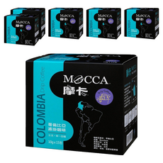 MOCCA 摩卡 哥倫比亞濾掛咖啡, 10g, 15包, 6盒