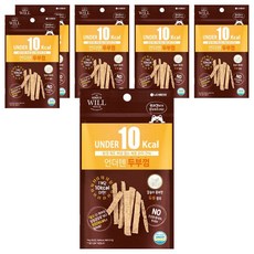 시리우스 윌 언더텐 강아지껌, 두부, 20g, 6개