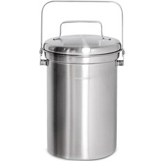 Nature Living 全不鏽鋼 304 廚房廚餘桶 3L, 單一顏色, 1個