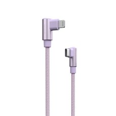 ONPRO USB-C-Lightning 30W PD 快充線, 1.2m, 璀璨紫, 1條