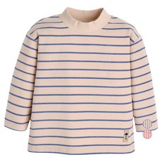 moimoln 兒童款Clip Happy彈性半高領T恤 M244TSF02P