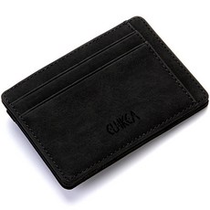 Babigongsik 男款5段式超薄魔術短夾零錢包