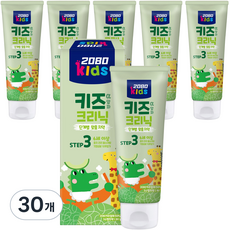 2080 키즈알파크리닉 3단계 치약, 80g, 30개