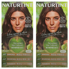 NATURTINT 赫本 染髮劑, 5.7 巧克力棕色, 2組