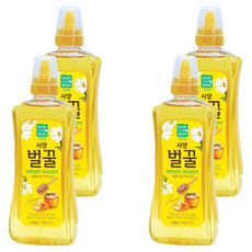 녹차원 사양벌꿀, 4개, 1kg