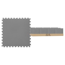 新生活家 EVA運動安全地墊 Set 12, 灰色, 1組