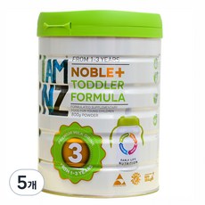 IAMNZ Noble Plus 3號配方奶粉 1~3歲, 5罐, 800g