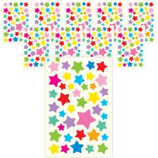 Fantasticks 迷你貼紙 七彩星星 PS-22019, 10個, 混色
